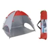 Beach Tent Red And Grey 220x120x115 Cm -Camp Life Shop probeach beach tent red and grey 220x120x115 cm