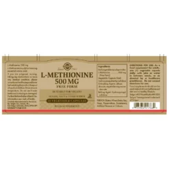 Solgar L-Methionine 500mgr 30 Units -Camp Life Shop solgar l methionine 500mgr 30 units 1